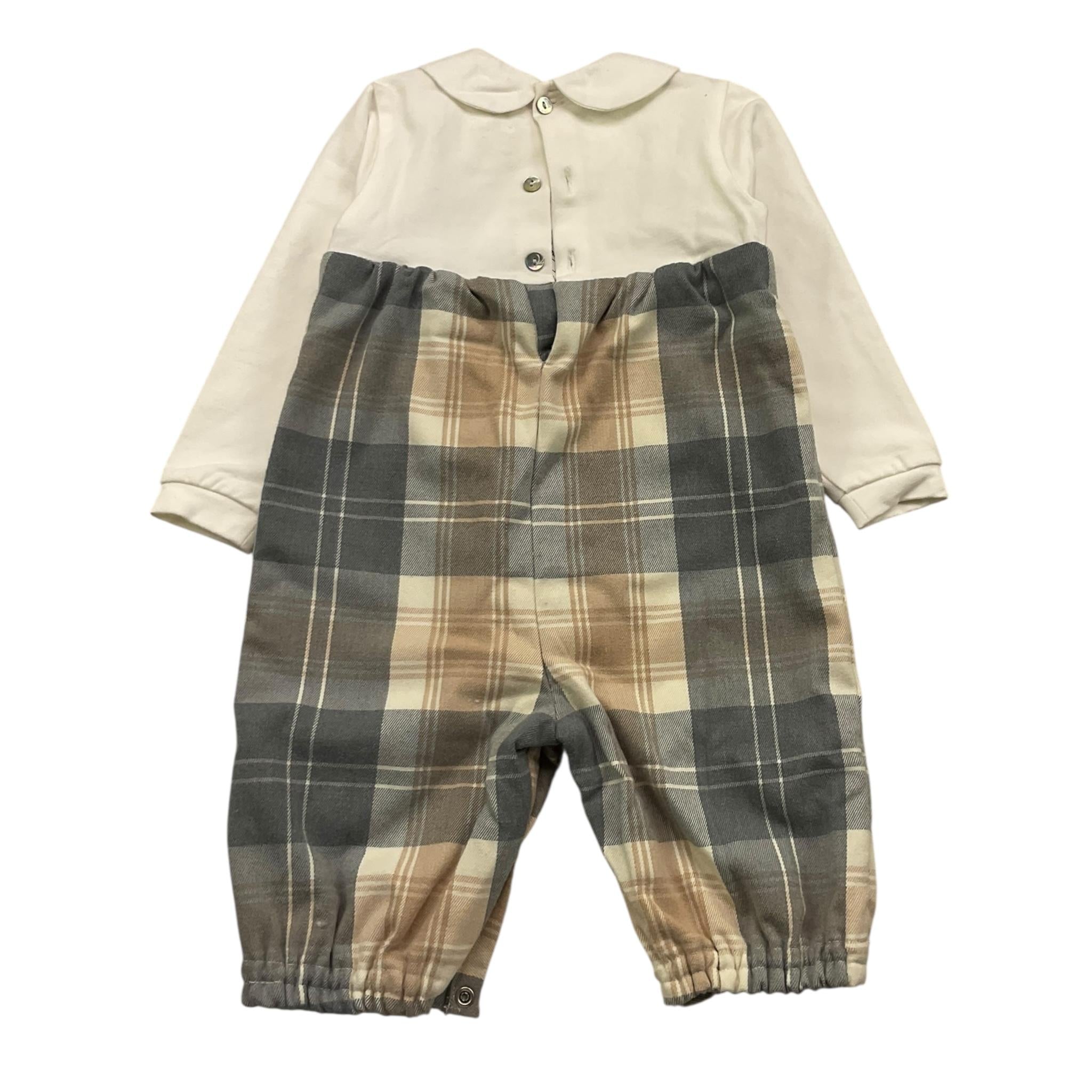 MALVI & CO tutina manica lunga con finta salopette Multicolor per Neonato F23N133TURS MULTICOLOR MALVI & CO 