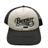 BUTNOT berretto bicolore con logo Nero/bianco per Bambino J7B616 NERO/BIANCO BUTNOT 