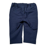 Mini Banda Pantalone Tinta Unita con Elastico In Vita per Neonato 3B622X BLU MINI BANDA 