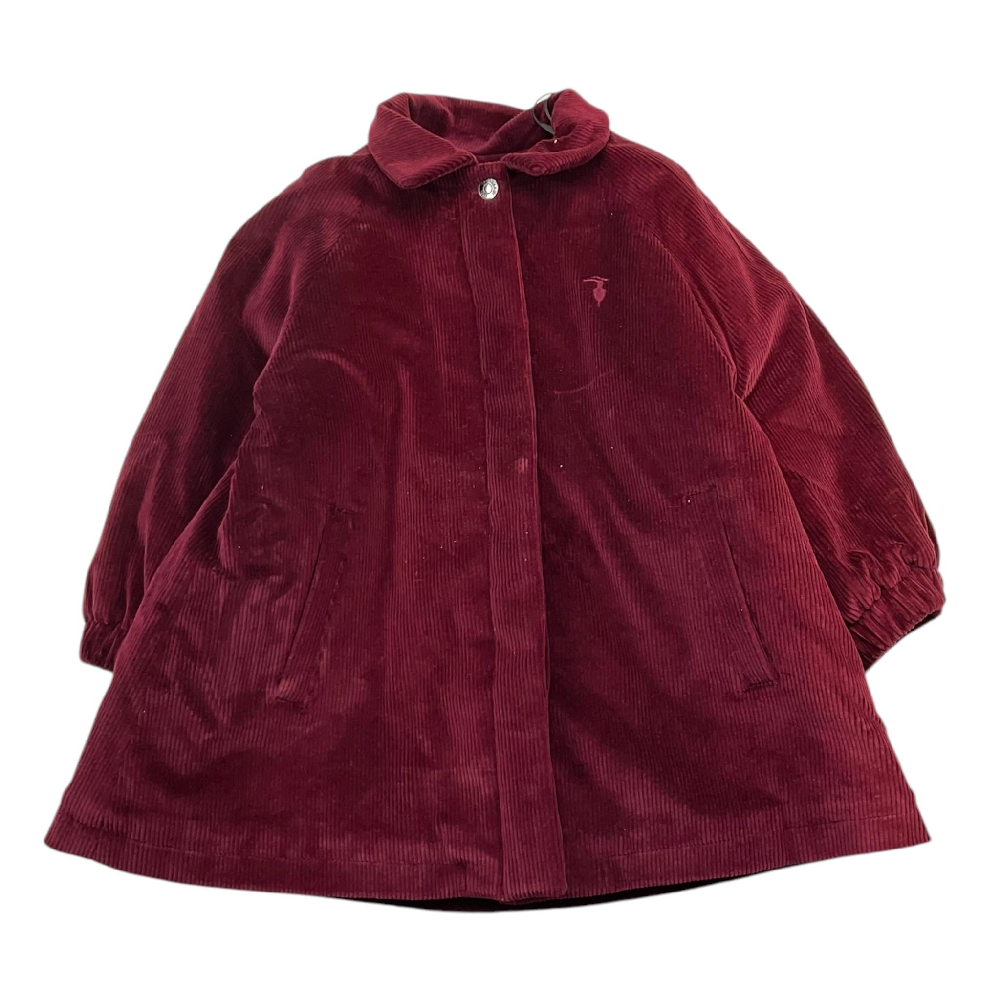 TRUSSARDI giubbino tinta unita in camoscio Rosso per Bambina TGA25119CP ROSSO TRUSSARDI 