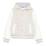 Eleventy Giubbino Modello College con Cappuccio per Bambino EW2P17 BEIGE ELEVENTY 