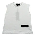 Do Not Conform Canotta Girocollo Tinta Unita per Bambino SS25DTS012 BIANCO DO NOT CONFORM 