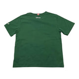 SAINT BARTH t-shirt girocollo tinta unita con stampa Verde per Bambino MICKEYGIA VERDE SAINT BARTH 
