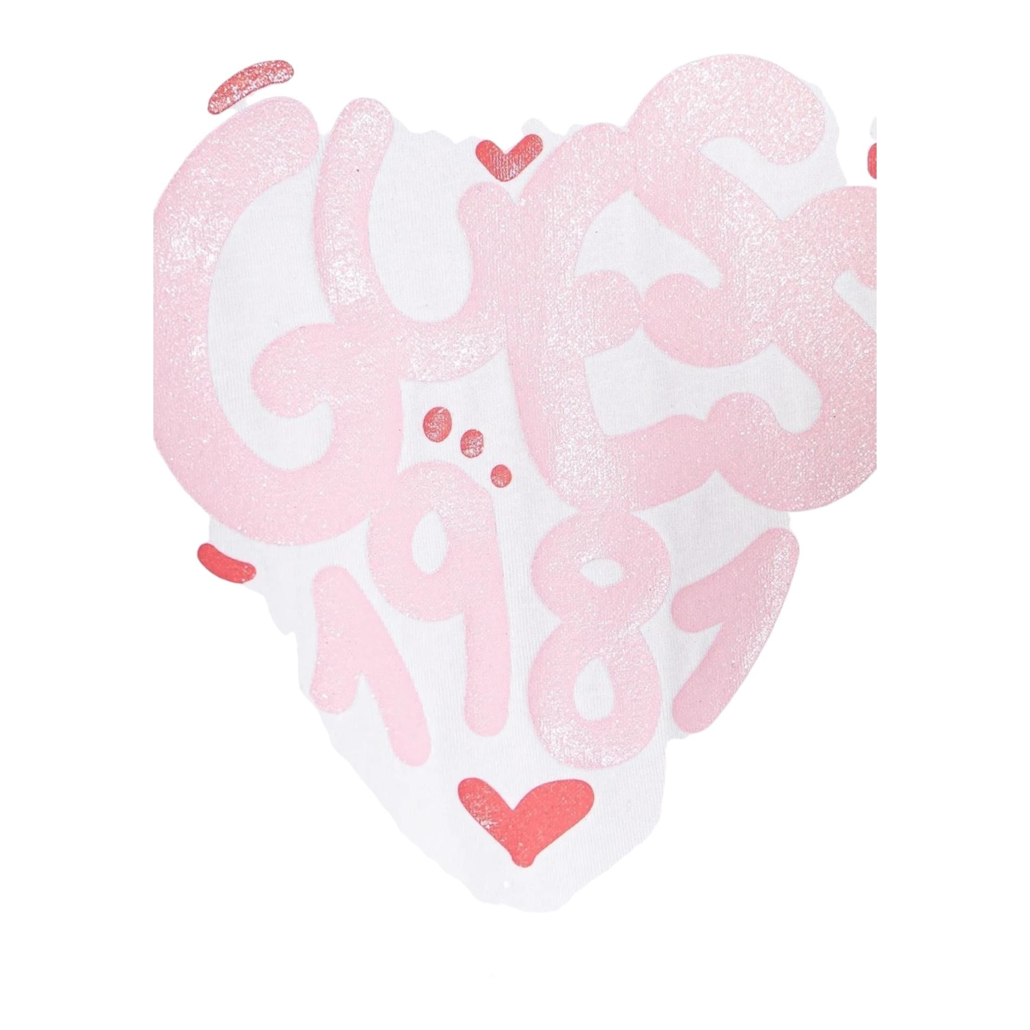 Guess T-Shirt Tinta Unita con Stampa per Bambina A5RI00K6YW4J BIANCO GUESS 