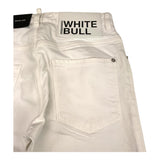 Dsquared2 Jeans Tinta Unita Con 5 Tasche Bianco Per Bambino