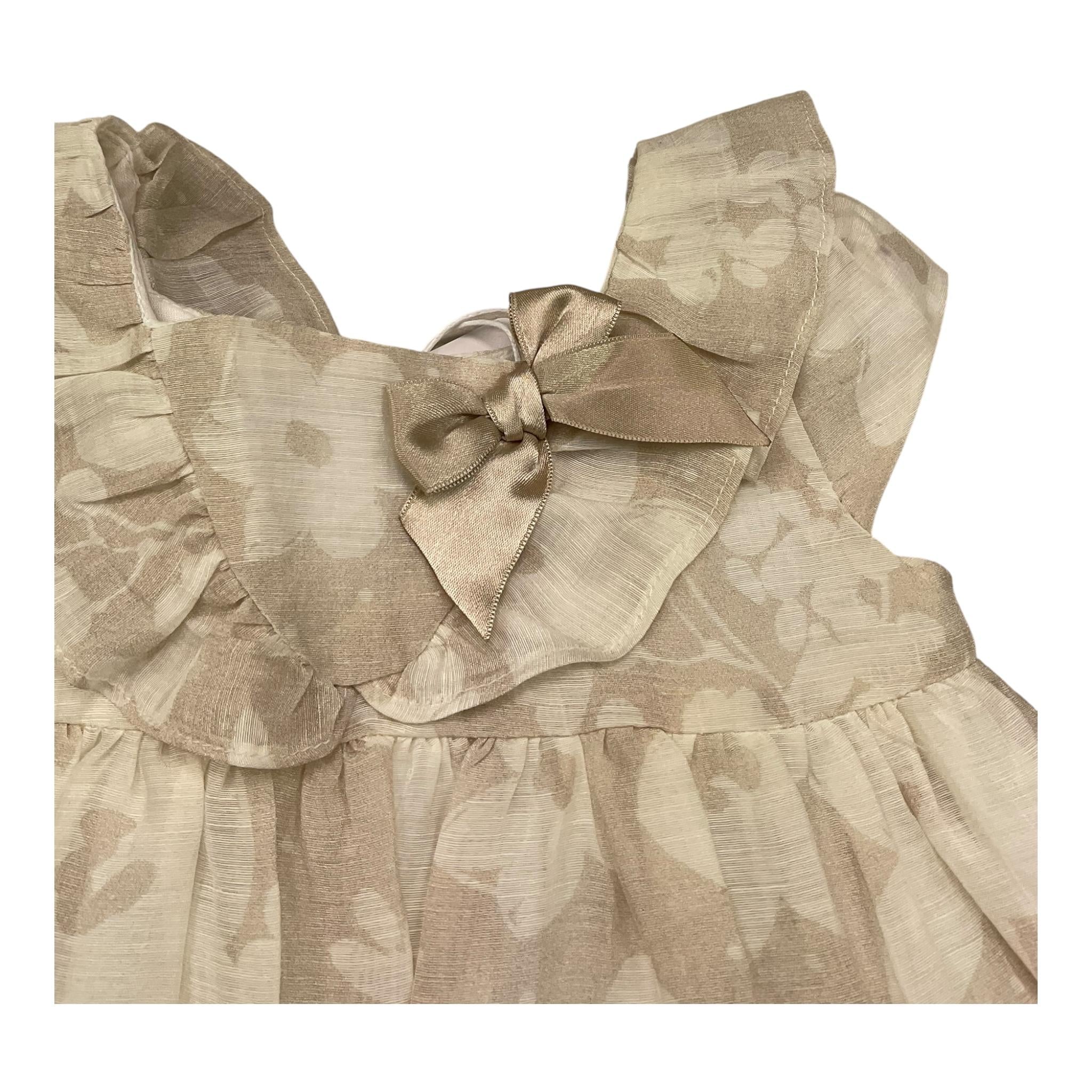 Mayoral Abito Giromanica Stampa Fantasia per Neonata 1905 BEIGE MAYORAL 