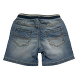 Mayoral Bermuda In Denim Tinta Unita con Elastico In Vita per Neonato 1248X AZZURRO MAYORAL 