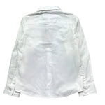 Trussardi Camicia Manica Lunga Tinta Unita con Taschino per Bambino TBP26028CA BIANCO TRUSSARDI 
