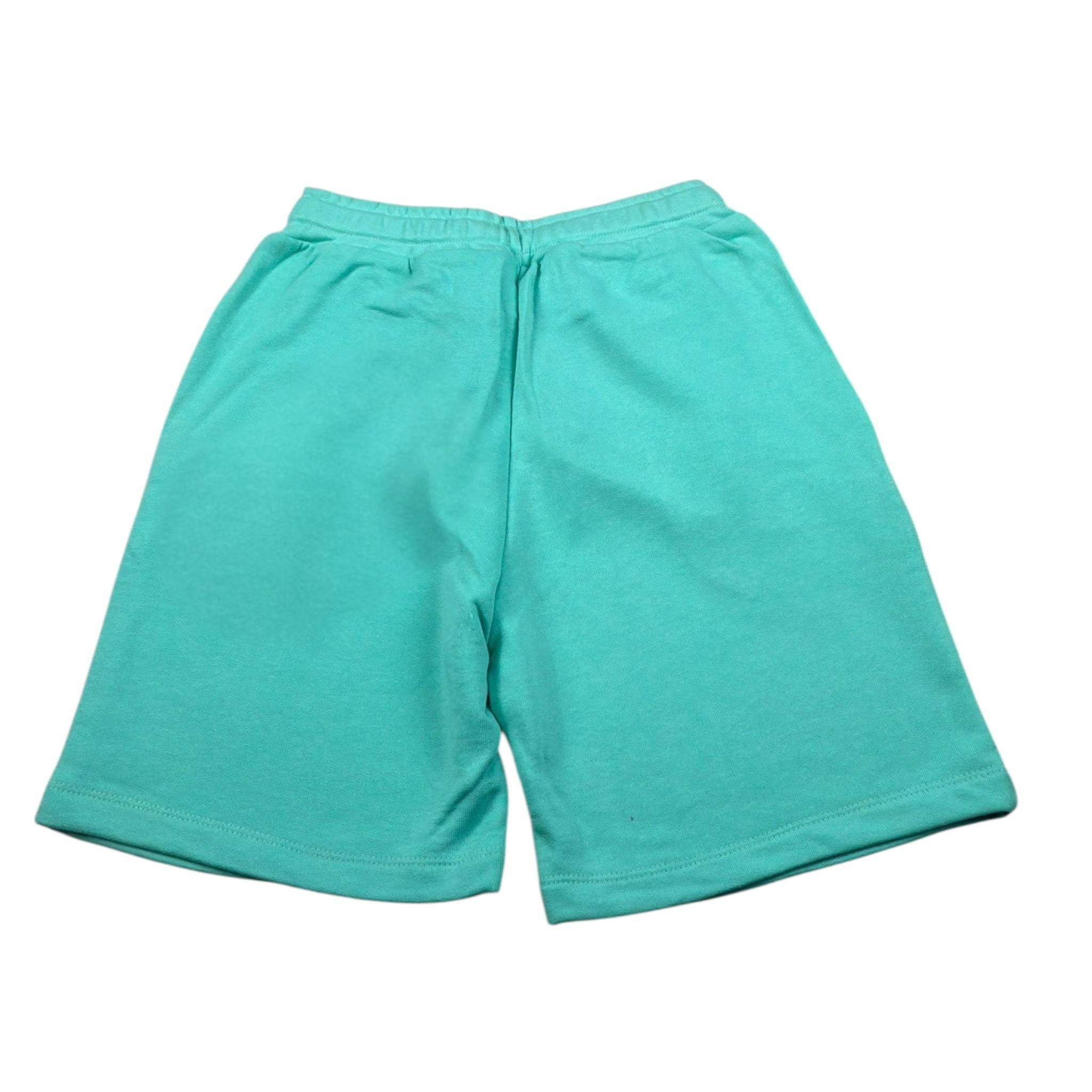 Hinnominate Short Tuta tinta unita con Logo Verde Acqua per Bambina 3646PF0121 VERDE ACQUA HINNOMINATE 