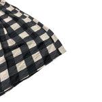 Dixie Abito Bicolore con Fantasia A Quadretti per Bambina AB58363G74 BIANCO/NERO DIXIE 