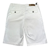 Daniele Alessandrini Bermuda Tinta Unita con Tasche America per Bambino 1236S00253X BIANCO DANIELE ALESSANDRINI 