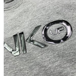 PINKO felpa girocollo tinta unita con stampa Grigio per Bambina F4PIJGSW090 GRIGIO PINKO 