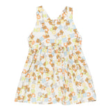 Moschino Abito Tinta Unita con Stampa per Neonata MDV0C1N BIANCO MOSCHINO 