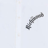 John Richmond Camicia Tinta Unita con Stampa per Neonato RBP25016CAN BIANCO JOHN RICHMOND 