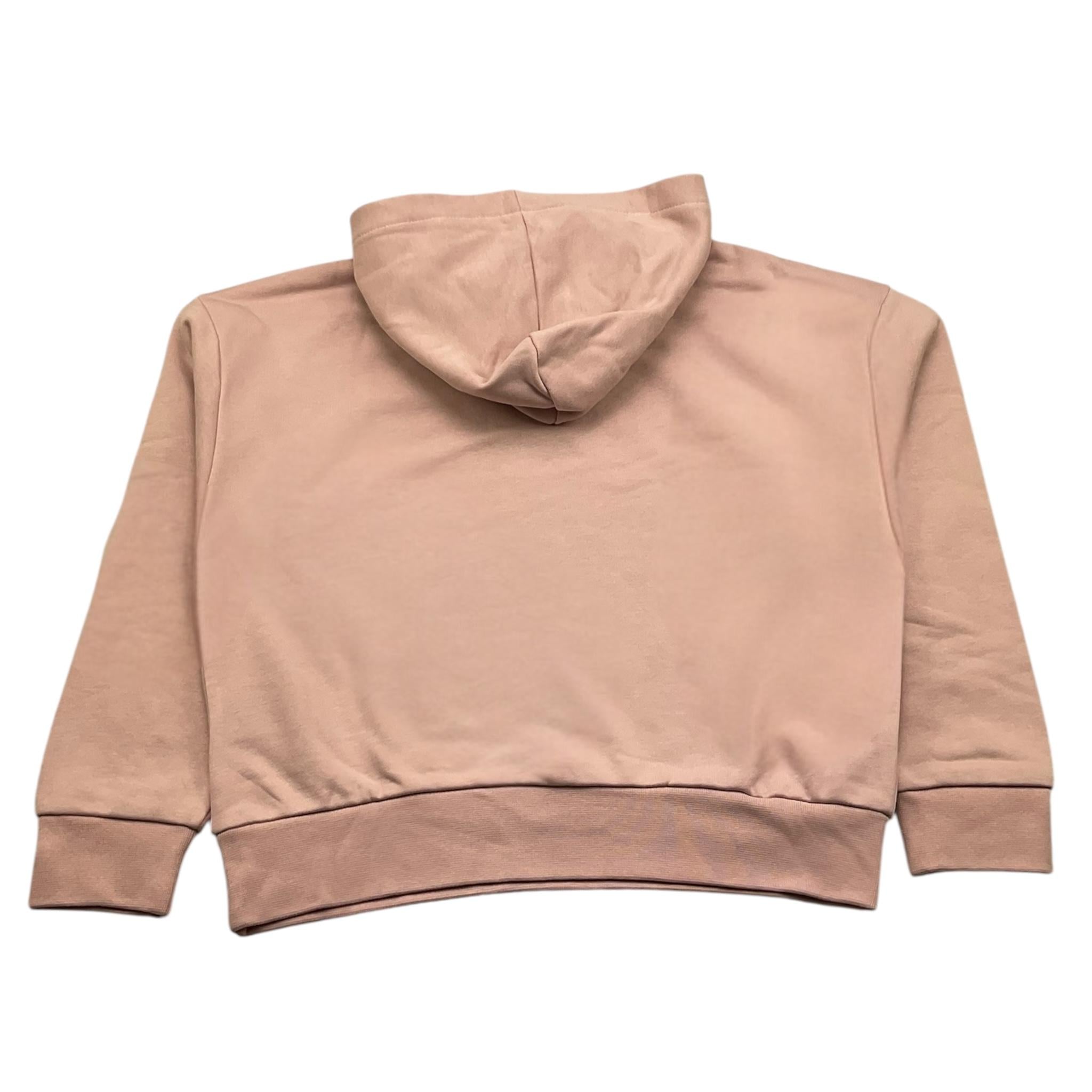 ICEBERG felpa chiusa con cappuccio tinta unita con stampa logo Rosa per Bambina MFICE5336JXXX ROSA ICEBERG 