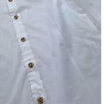 Manuel & Frank Camicia Tinta Unita con Bottoni per Bambino MF3496R BIANCO MANUEL & FRANK 