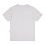 Sundek T-Shirt Girocollo Tinta Unita con Stamp per Bambino B153TEJS00 BIANCO SUNDEK 