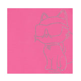 KARL LAGERFELD abito girocollo tinta unita con brillantini Rosa per Bambina Z30182 ROSA KARL LAGERFELD 