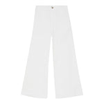 Liu Jo Jeans Tinta Unita Modello Palazzo per Bambina GA5091 BIANCO LIU JO 