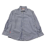 Sun68 Camicia Tinta Unita con Fantasia A Righe per Bambino CPB353033 BIANCO/BLU SUN68 