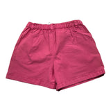 Cecyle Short In Denim Tinta Unita Con Elastico In Vita Magenta Per Bambina