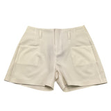 Petit Posh Short Tinta Unita  per Bambina GFJS25027SH BIANCO PETIT POSH 