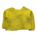 Wedoble Cardigan Tinta Unita Giallo Per Neonato