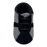 Le Bebe Scarpine Neonato Bicolore con Lacci per Neonato LBB1471 GRIGIO LE BEBE 