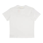 Dondup T-Shirt Girocollo Tinta Unita con Taschino per Bambino DMTS039 BIANCO DONDUP 