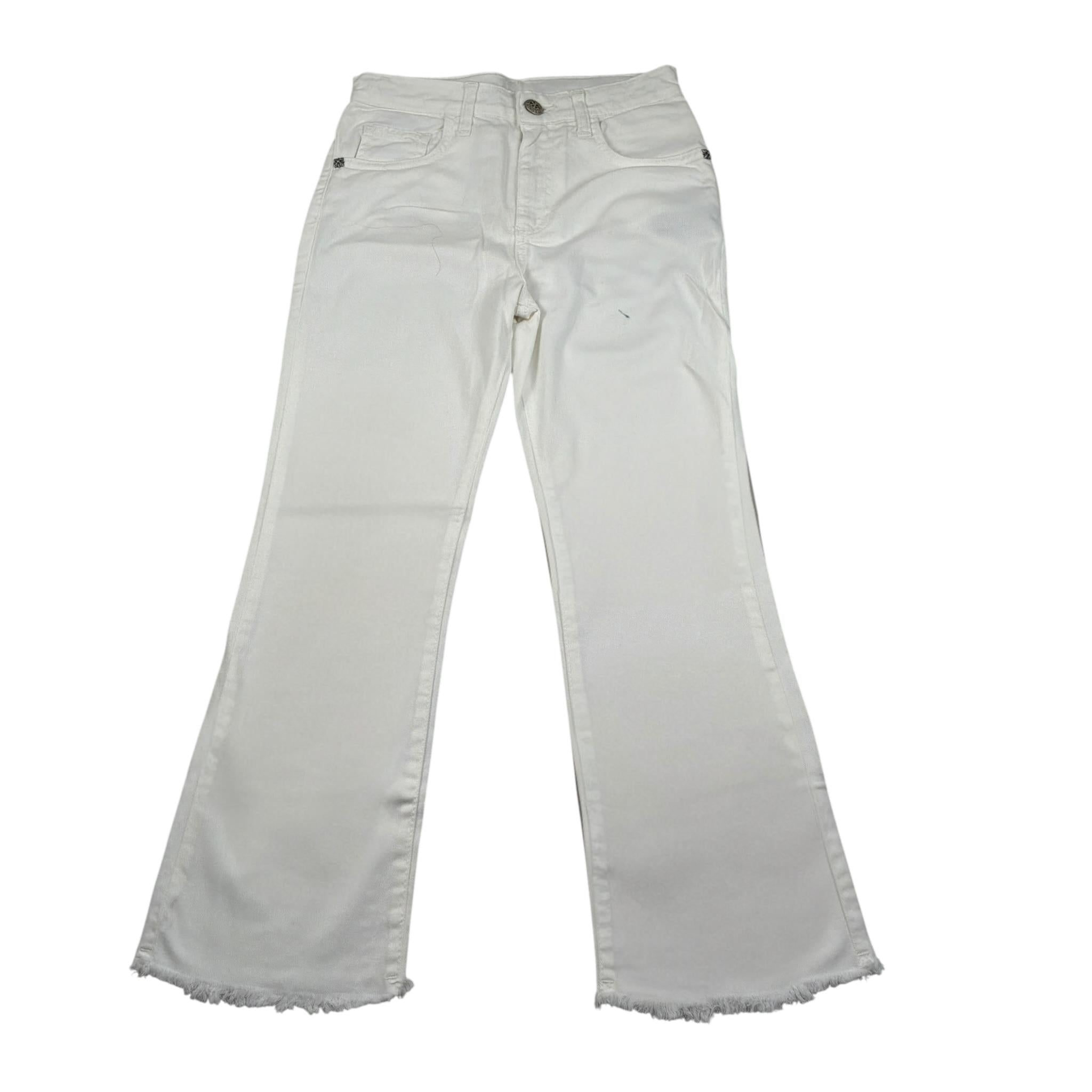John Richmond Jeans tinta unita Modello Zampa Bianco per Bambina RGP24073JE BIANCO JOHN RICHMOND 