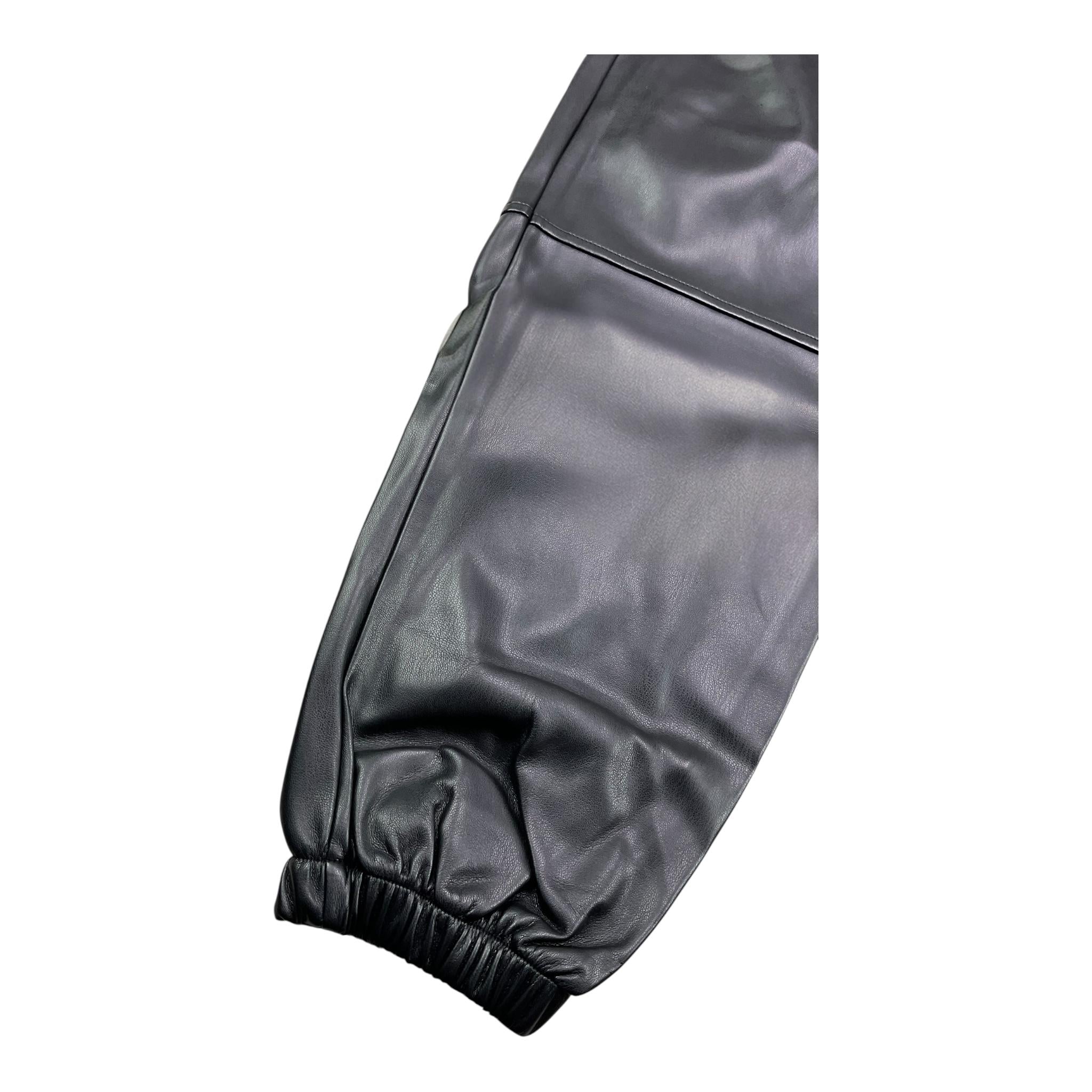 DIXIE pantalone in ecopelle tinta unita Nero per Bambina PHT3200G67X NERO DIXIE 