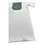 Paolo Pecora T-Shirt Girocollo Tinta Unita con Taschino per Bambino PP4055X BIANCO PAOLO PECORA 