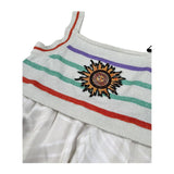 Just Cavalli Abito Bretelline Tinta Unita per Bambina JGP26097VE BEIGE JUST CAVALLI 