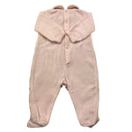 LALALU' tutina manica lunga tinta unita in ciniglia Rosa per Neonata TCL06NXX ROSA LALALU' 