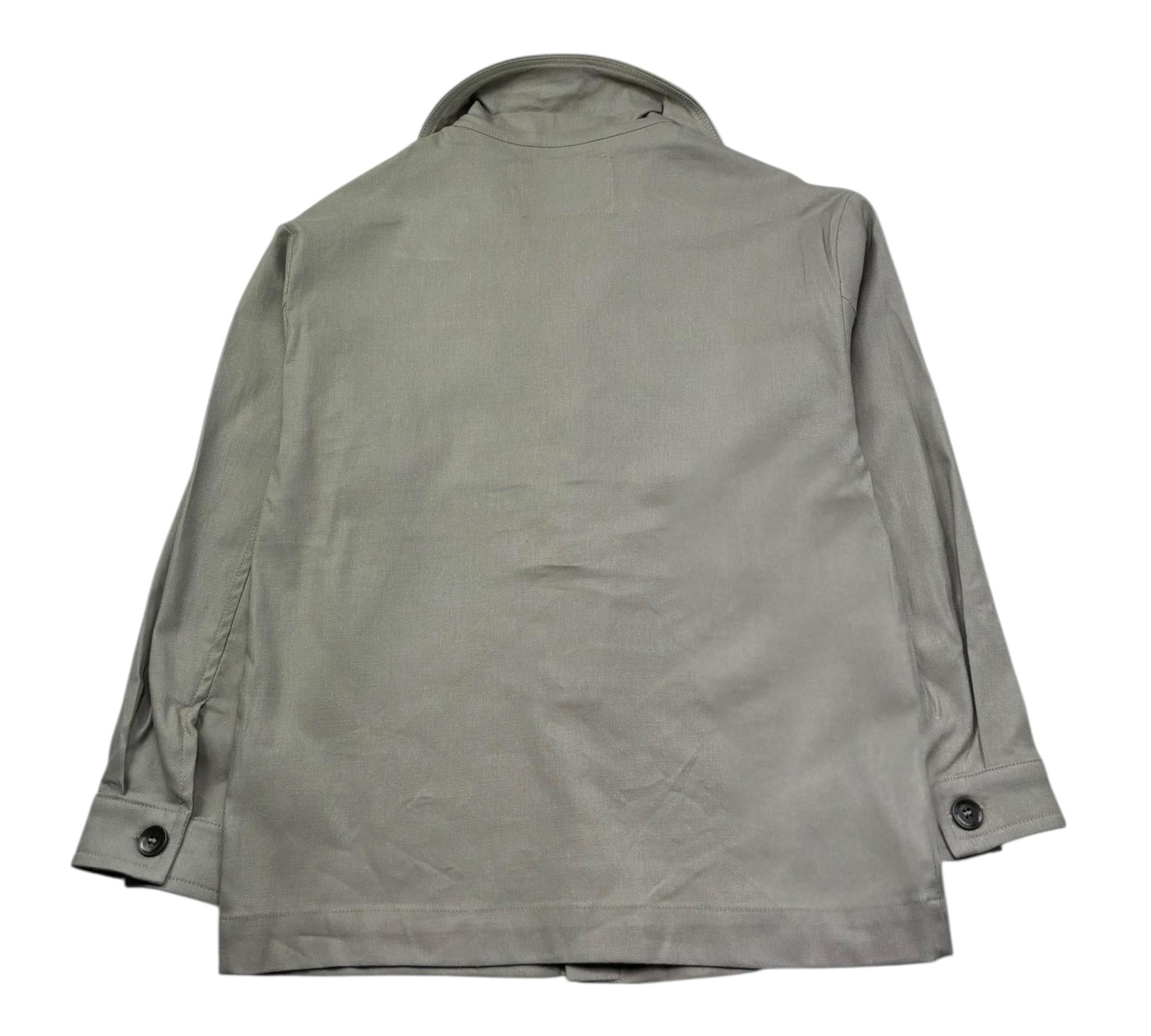 Paolo Pecora Camicia Manica Lunga Tinta Unita per Bambino PP4186 VERDE PAOLO PECORA 