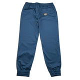 Dolce & Gabbana Pantalone Tinta Unita Con Elastico In Vita Blu Per Bambino