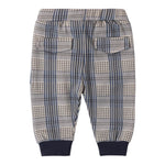 MINI BANDA pantalone stampa fantasia con elastico in vita Blu per Neonato A626 BLU MINI BANDA 