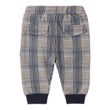 MINI BANDA pantalone stampa fantasia con elastico in vita Blu per Neonato A626 BLU MINI BANDA 