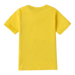 Sarabanda T-Shirt Tinta Unita con Stampa per Neonato 0B114 GIALLO SARABANDA 