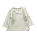 EMC shirt gircollo tinta unita con stampa Bianco per Neonata BX2284 BIANCO EMC 