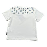 Daniele Alessandrini T-Shirt tinta unita con Stampa Bianco per Neonato 1296M08969 BIANCO DANIELE ALESSANDRINI 