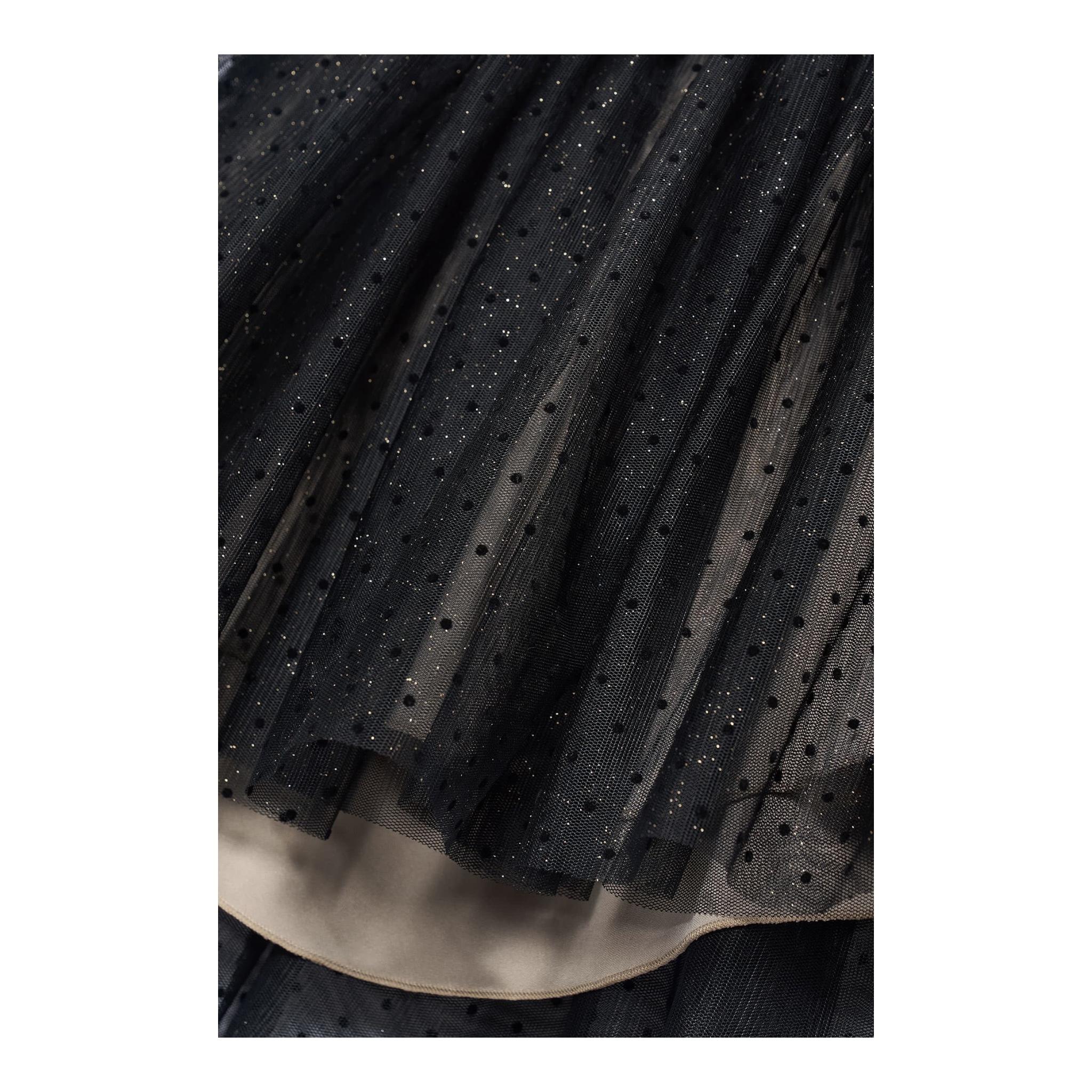 ABEL & LULA gonna con tulle asimmetrica Nero per Bambina 5521 NERO ABEL & LULA 