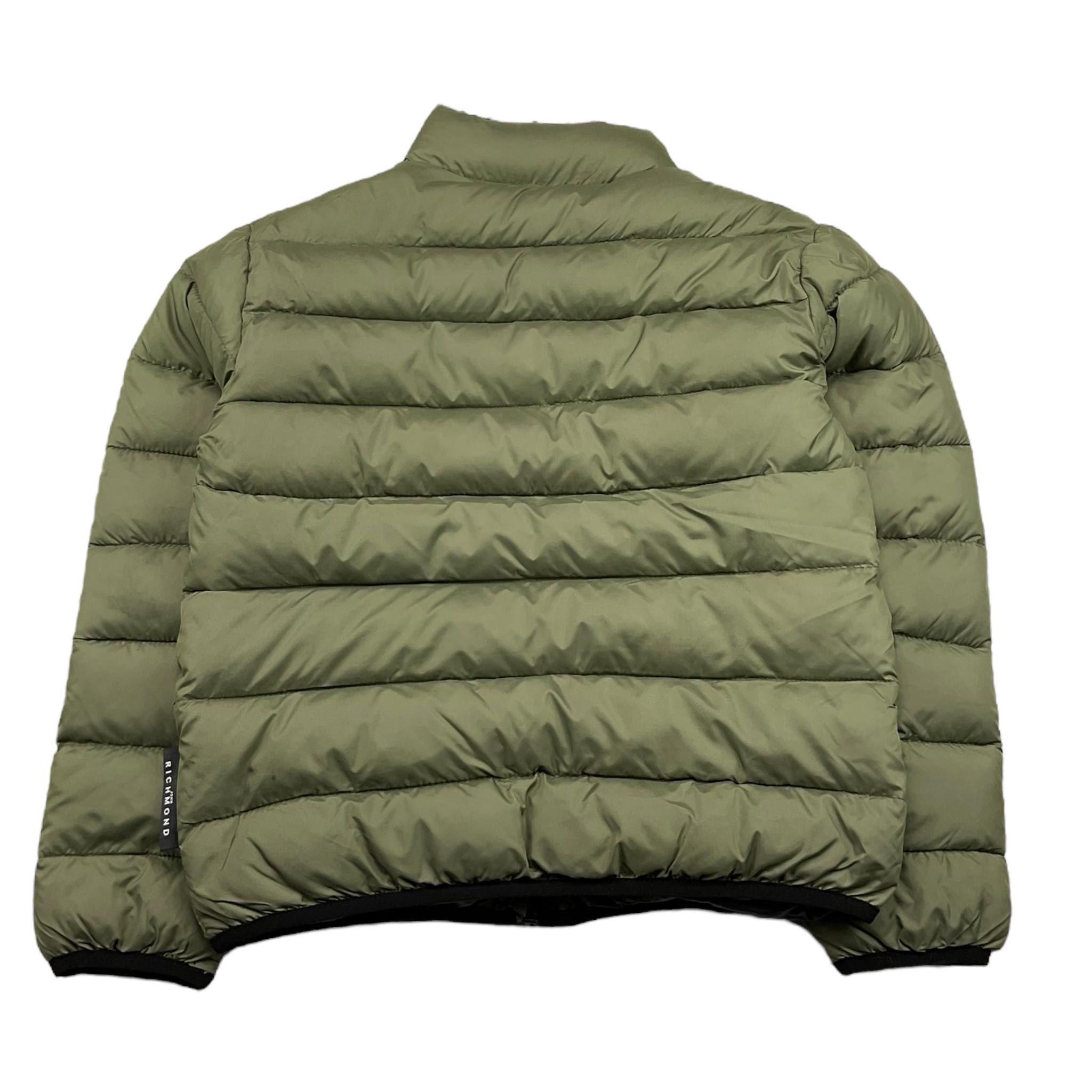 JOHN RICHMOND giubbino tinta unita con logo Verde per Bambino RBA25014PI VERDE JOHN RICHMOND 
