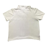 Zero Ampere Poloshirt Halbarm Einfarbig Weiß Für Neugeborene