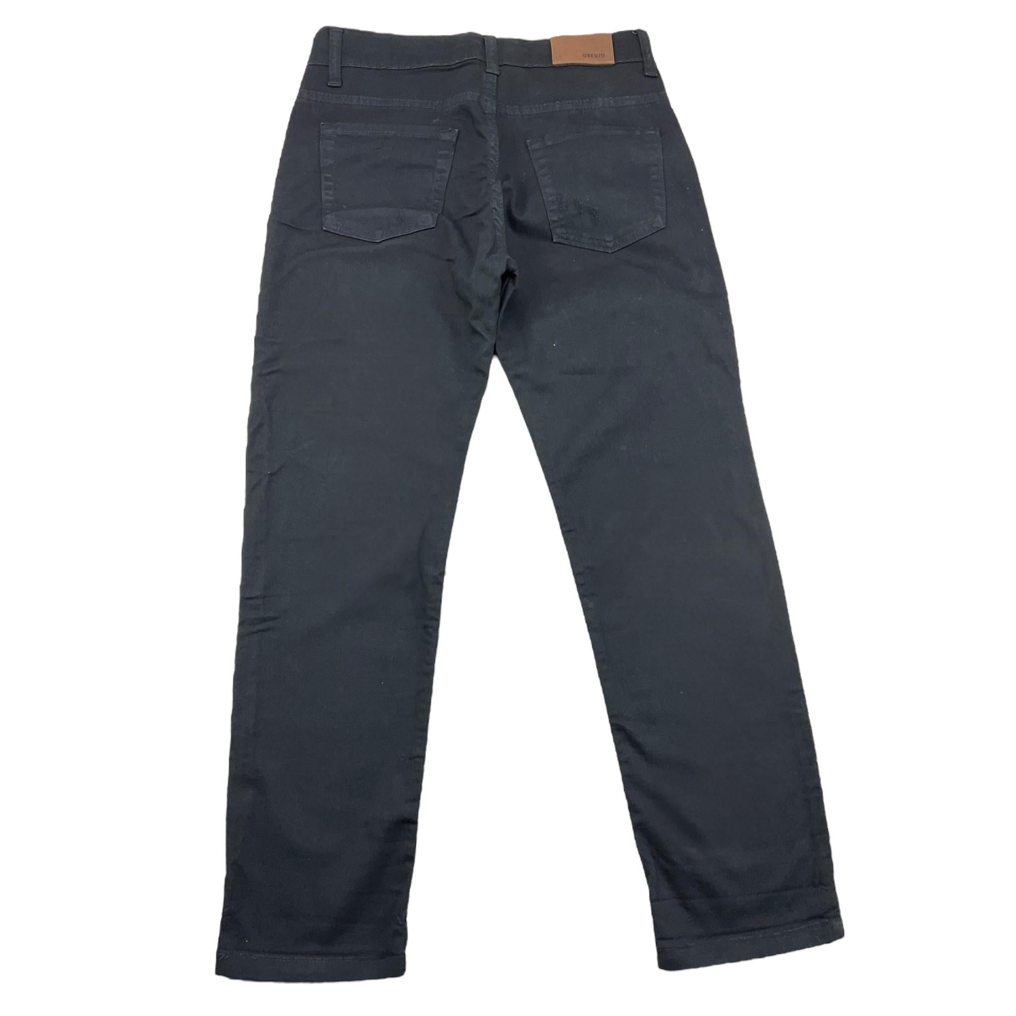 OVER-D pantalone tinta unita con girovita regolabile Nero per Bambino OK383SPN NERO OVER-D 