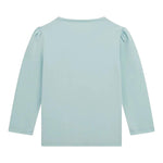 Guess Shirt Girocollo Tinta Unita con Stampa per Neonata K5RI08K6YW4X AZZURRO GUESS 