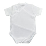 Calamaro Body Tinta Unita Mezza Manica per Neonata KWEE BIANCO CALAMARO 