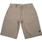 U.S. Polo Assn Bermuda Tinta Unita con Tasche America per Bambino US41557001 BEIGE U.S. POLO ASSN 