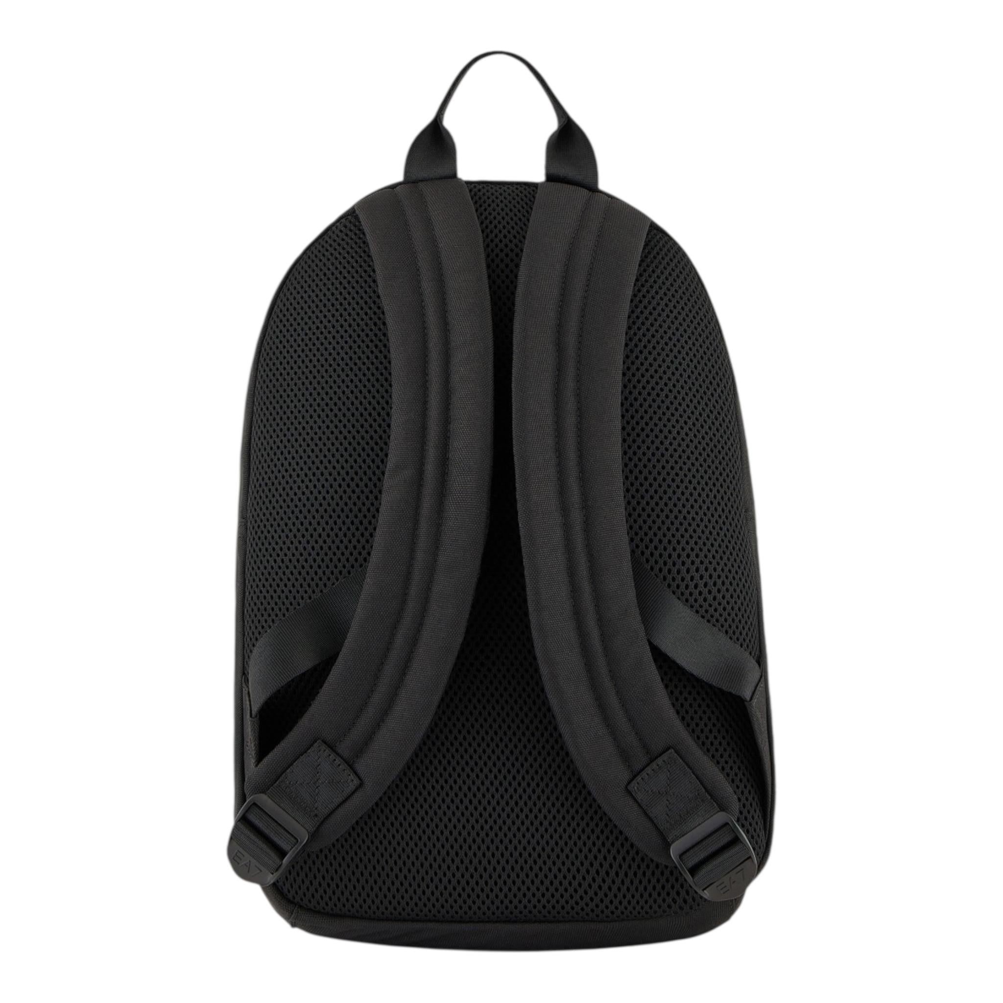 EMPORIO ARMANI zaino tinta unita con logo Nero/oro per Bambino 245037 NERO/ORO EMPORIO ARMANI 