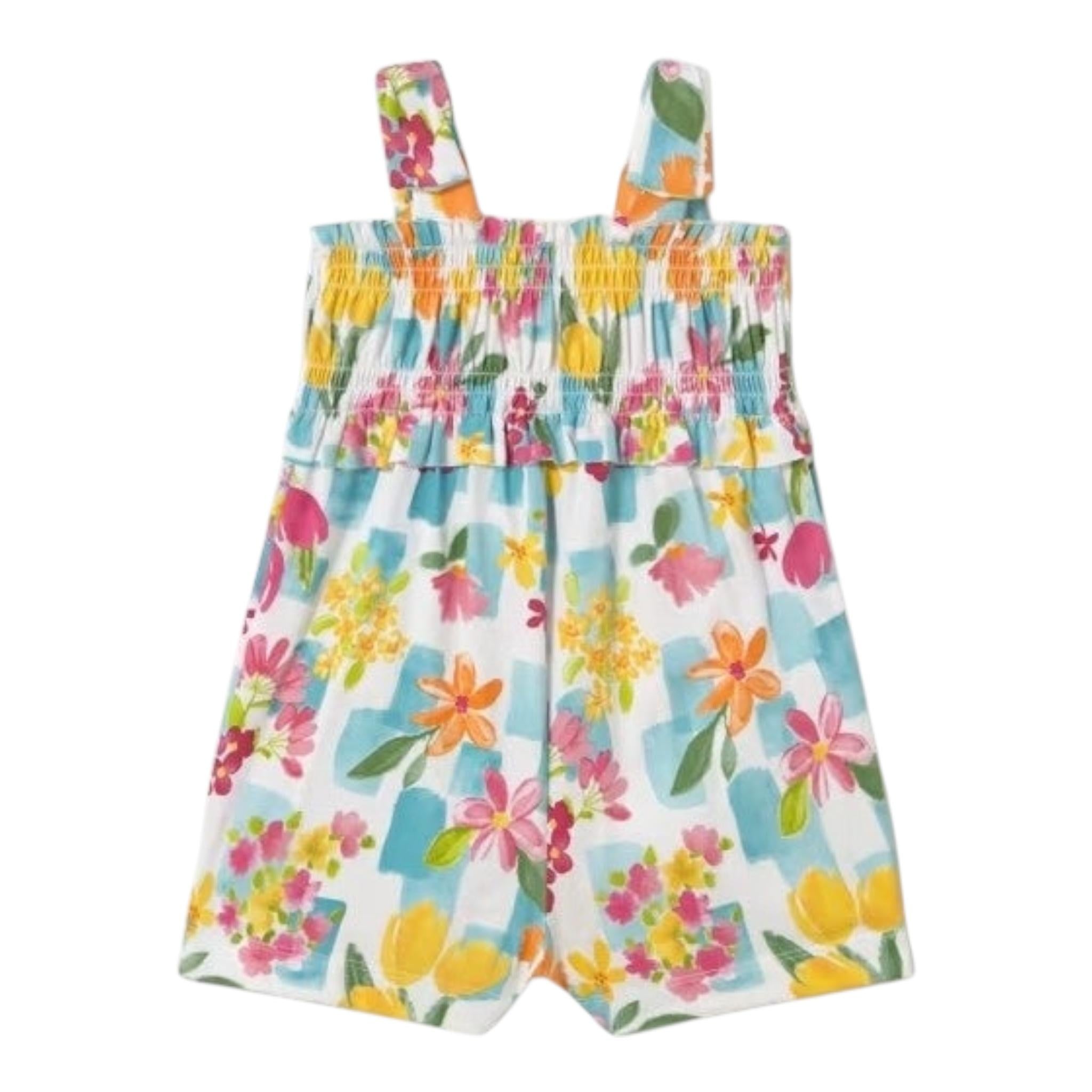 Mayoral Tuta Intera Giromanica Tinta Unita per Neonata 1839 BIANCO MAYORAL 